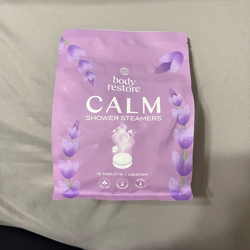 Lavender shower steamers